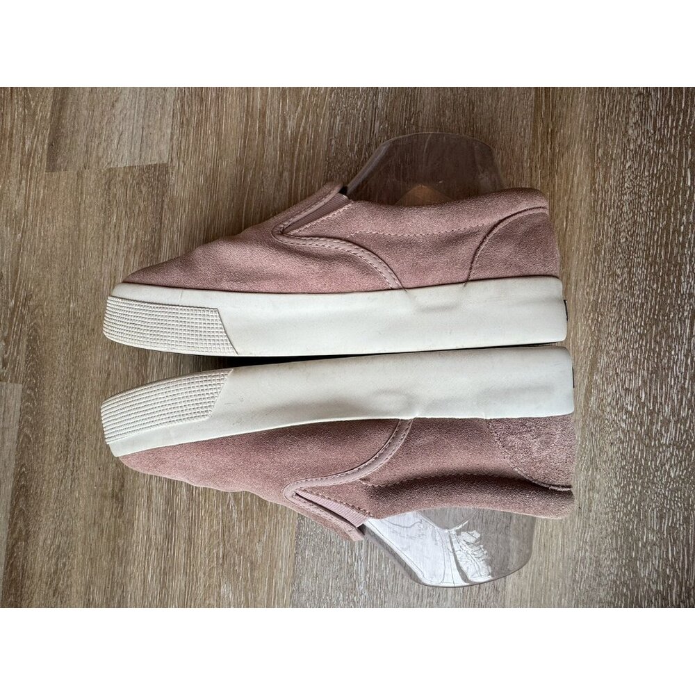 Superga Women’s Blush Pink Suede Platform Sneaker 8.5 Slip On Shoes Comfort - Picture 6 of 11